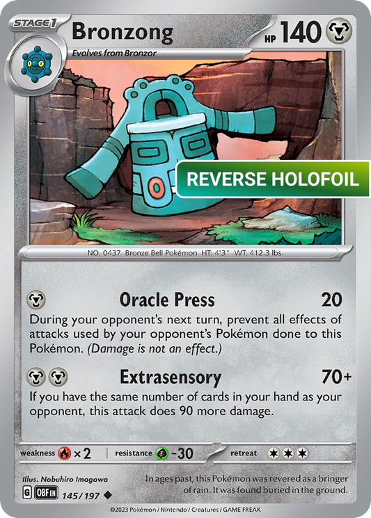 Bronzong (OBF) #145 [EN/R]
