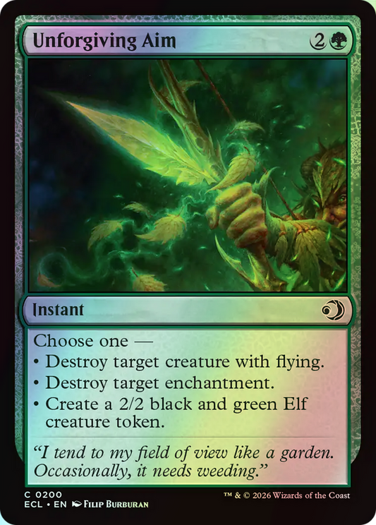 Unforgiving Aim (ECL) #200 [EN/F]
