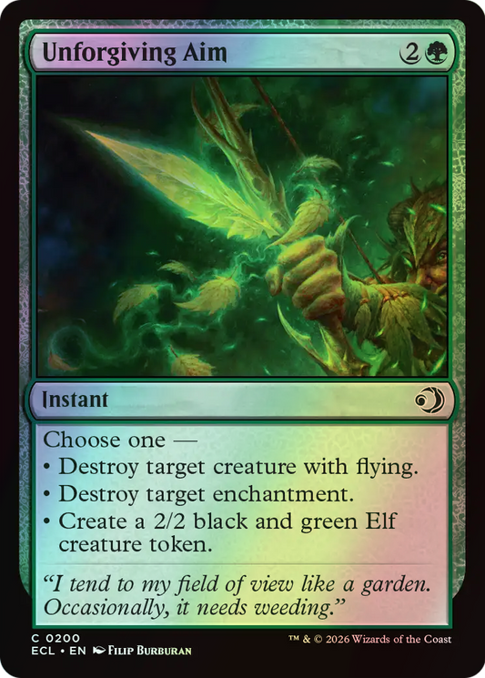 Unforgiving Aim (ECL) #200 [EN/F]