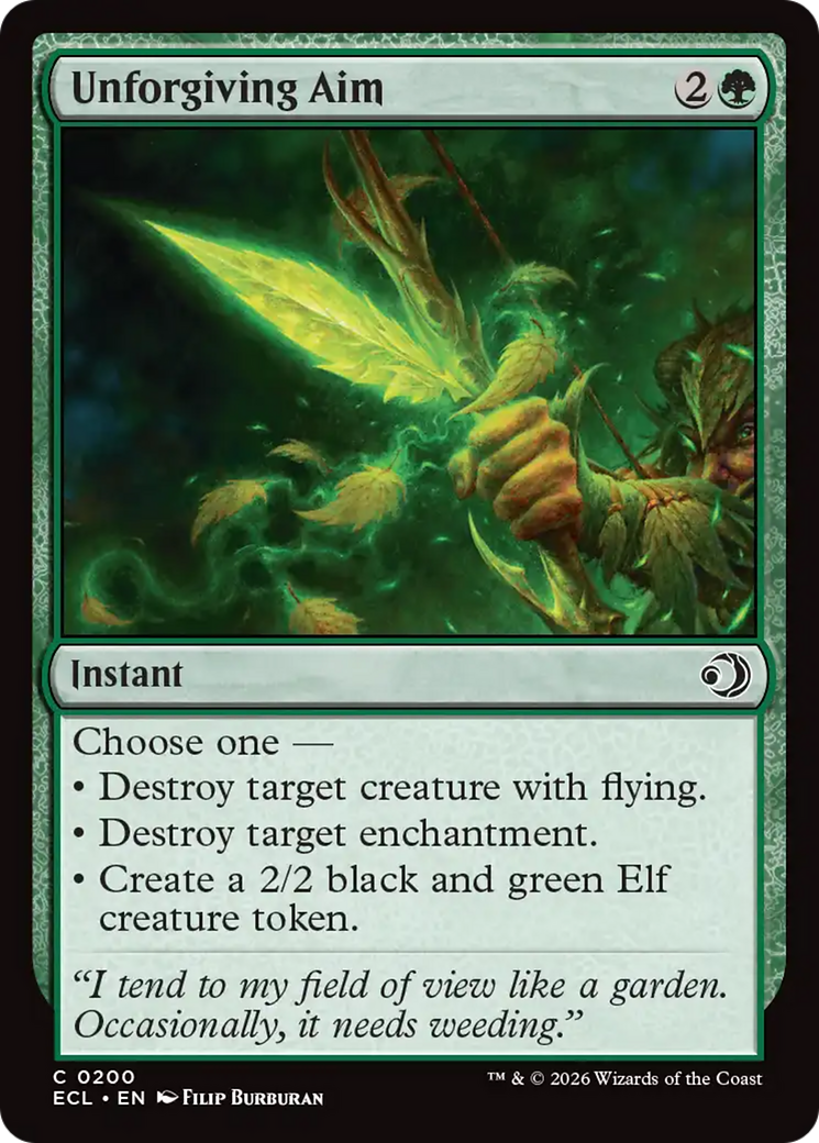 Unforgiving Aim (ECL) #200 [EN/N]