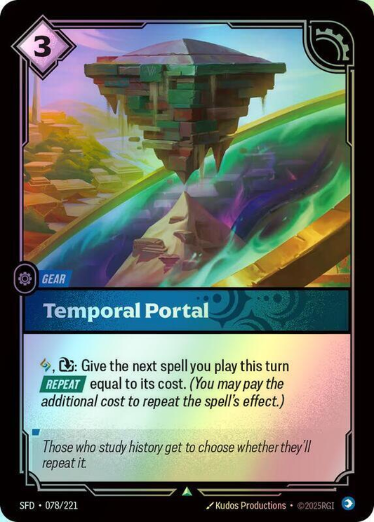 Temporal Portal (SFD) #078 [EN/F] s/o