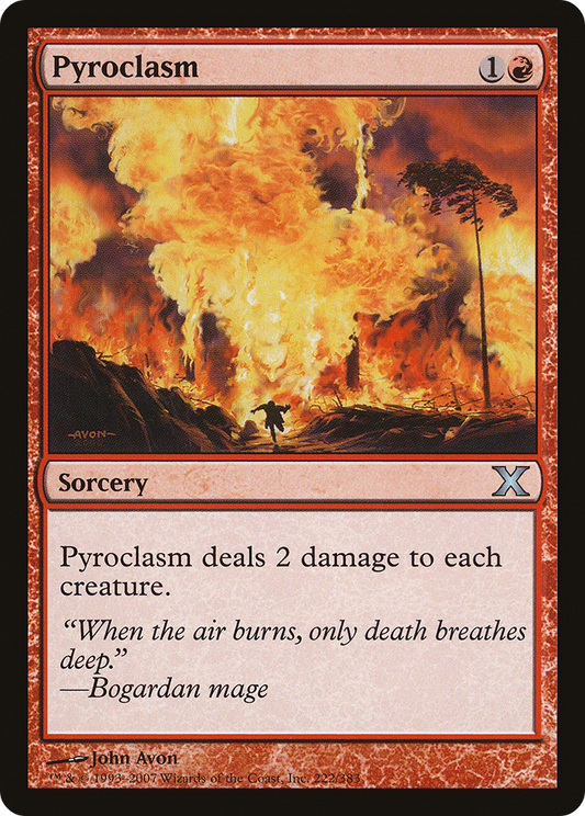 Pyroclasm (10E) #222 [EN/N] s/o