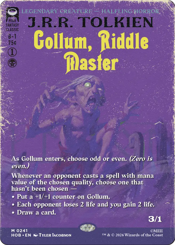 Gollum, Riddle Master (HOB) #241 [EN/N]