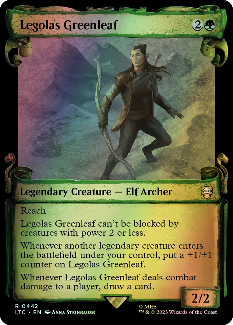 Legolas Greenleaf - Silver Foil (LTC) #442 [EN/F] s/o