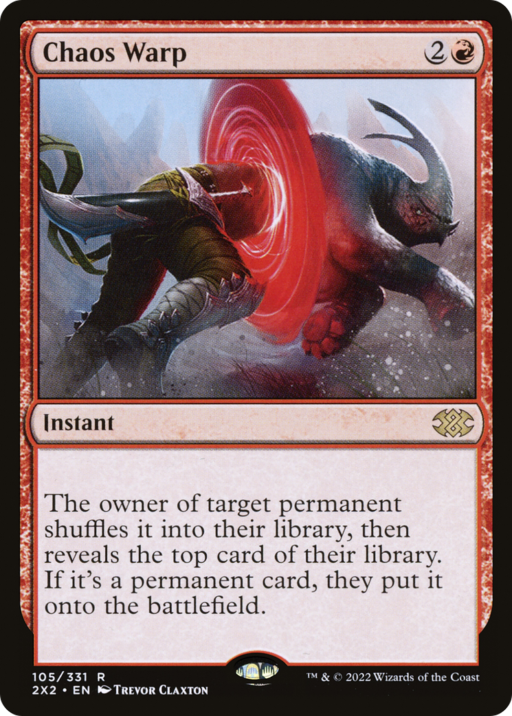 Chaos Warp (2X2) #105 [EN/N]