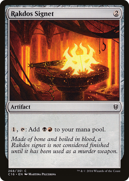 Rakdos Signet (C16) #268 [EN/N] s/o