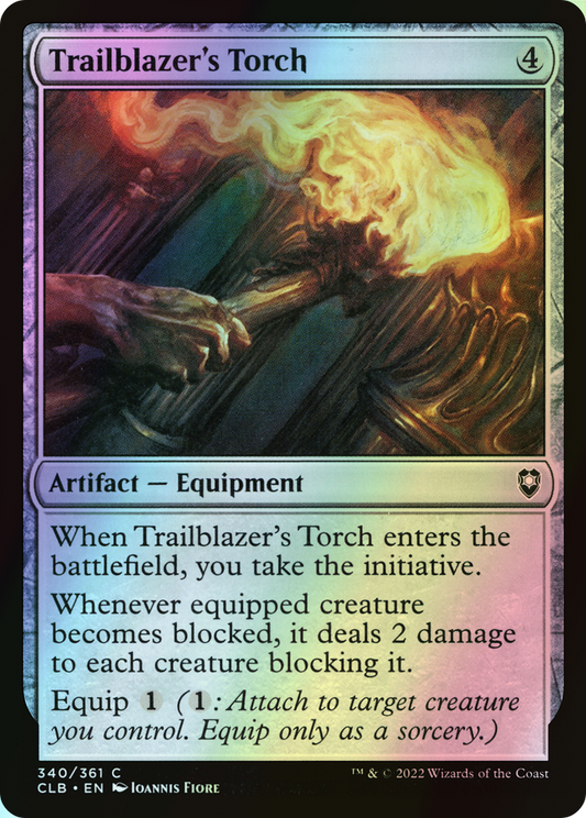 Trailblazer's Torch (CLB) #340 [EN/F] s/o