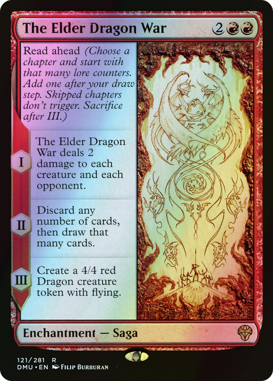 The Elder Dragon War (DMU) #121 [EN/F]