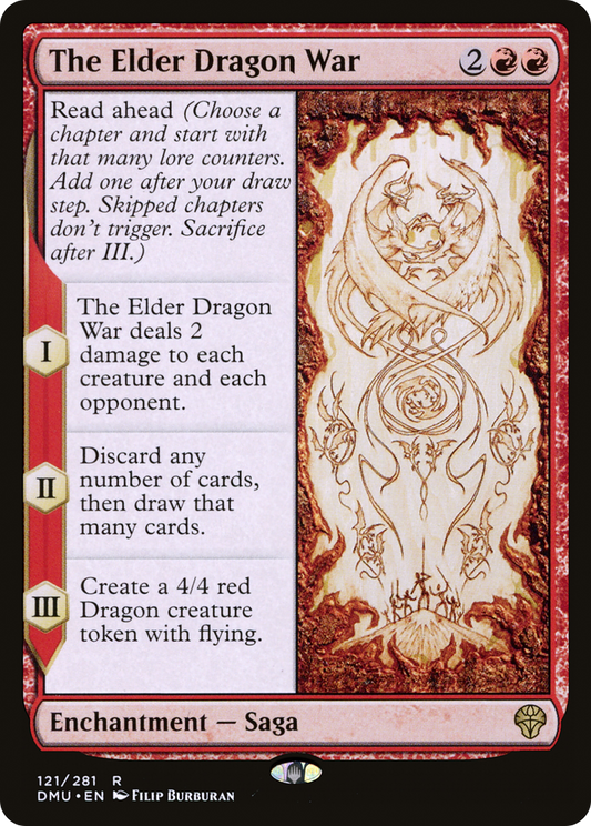 The Elder Dragon War (DMU) #121 [EN/N]