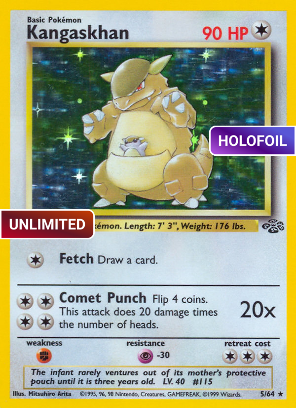 Kangaskhan (5) (JU) #05 [EN/UH] s/o