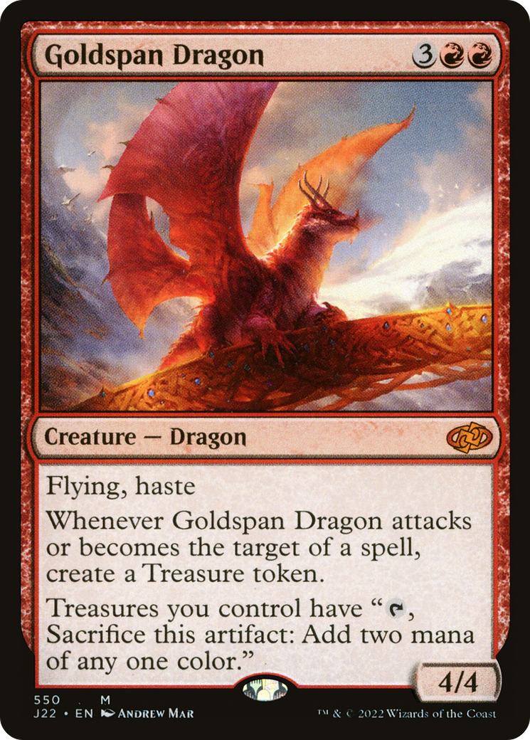 Goldspan Dragon (J22) #550 [EN/N]