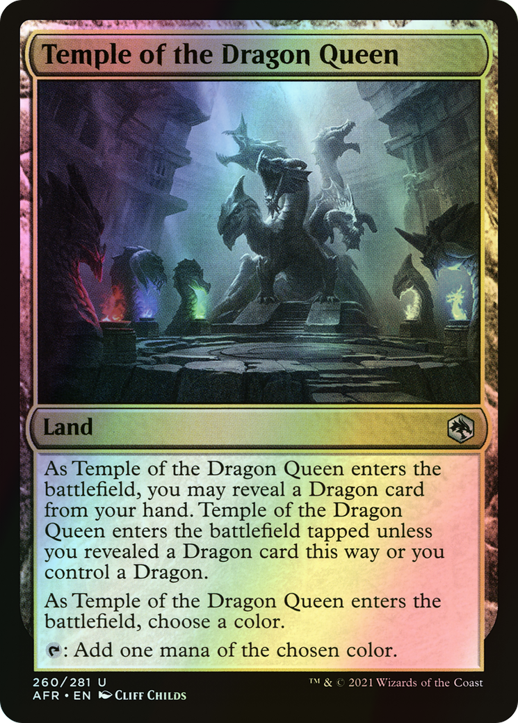 Temple of the Dragon Queen (AFR) #260 [EN/F]