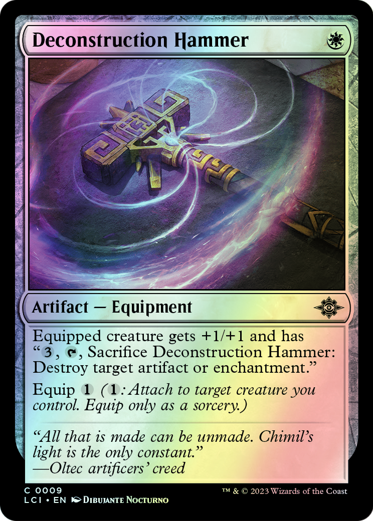 Deconstruction Hammer (LCI) #9 [EN/F]