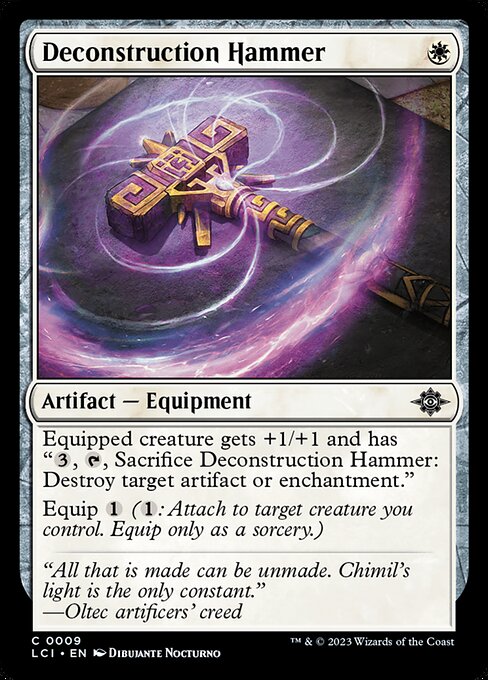 Deconstruction Hammer (LCI) #9 [EN/N]