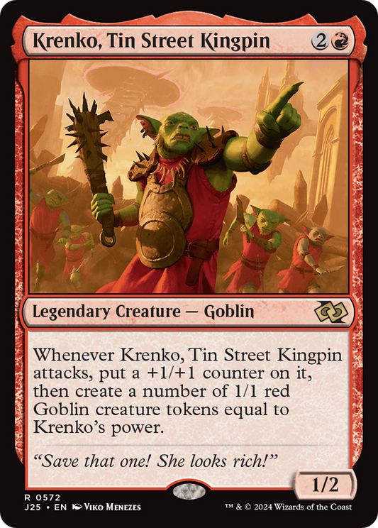 Krenko, Tin Street Kingpin (J25) #572 [EN/N] s/o