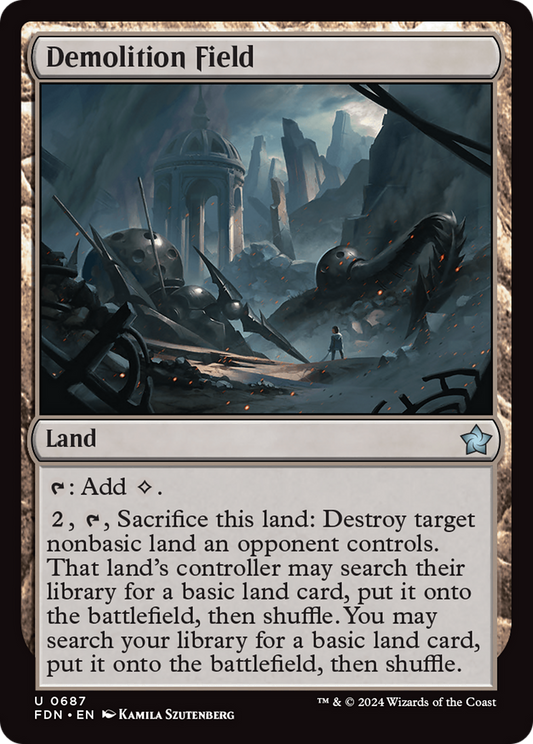 Demolition Field (FDN) #687 [EN/N] s/o
