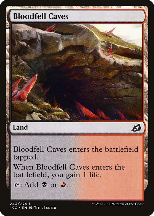 Bloodfell Caves (IKO) #243 [EN/N]