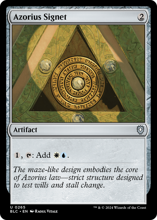 Azorius Signet (BLC) #265 [EN/N] s/o