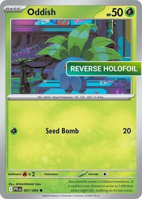 Oddish (PFL) #001 [EN/R] s/o