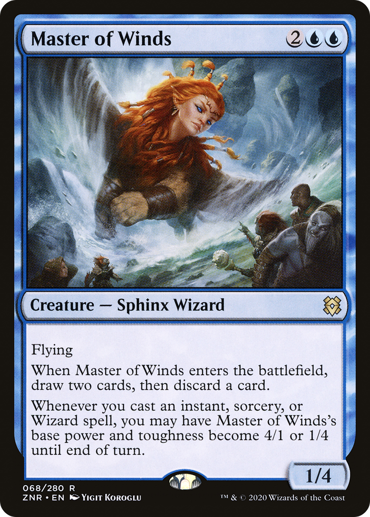 Master of Winds (ZNR) #68 [EN/N]