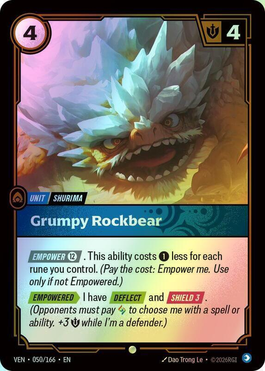 Grumpy Rockbear (VEN) #050 [EN/F]