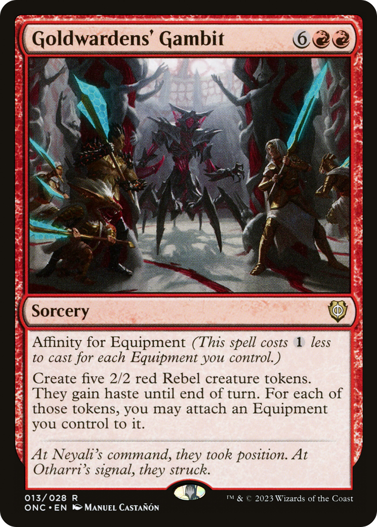 Goldwardens' Gambit (ONC) #13 [EN/N]