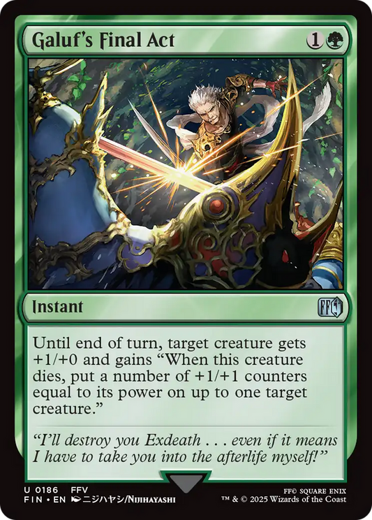 Galuf's Final Act (FIN) #186 [EN/N]