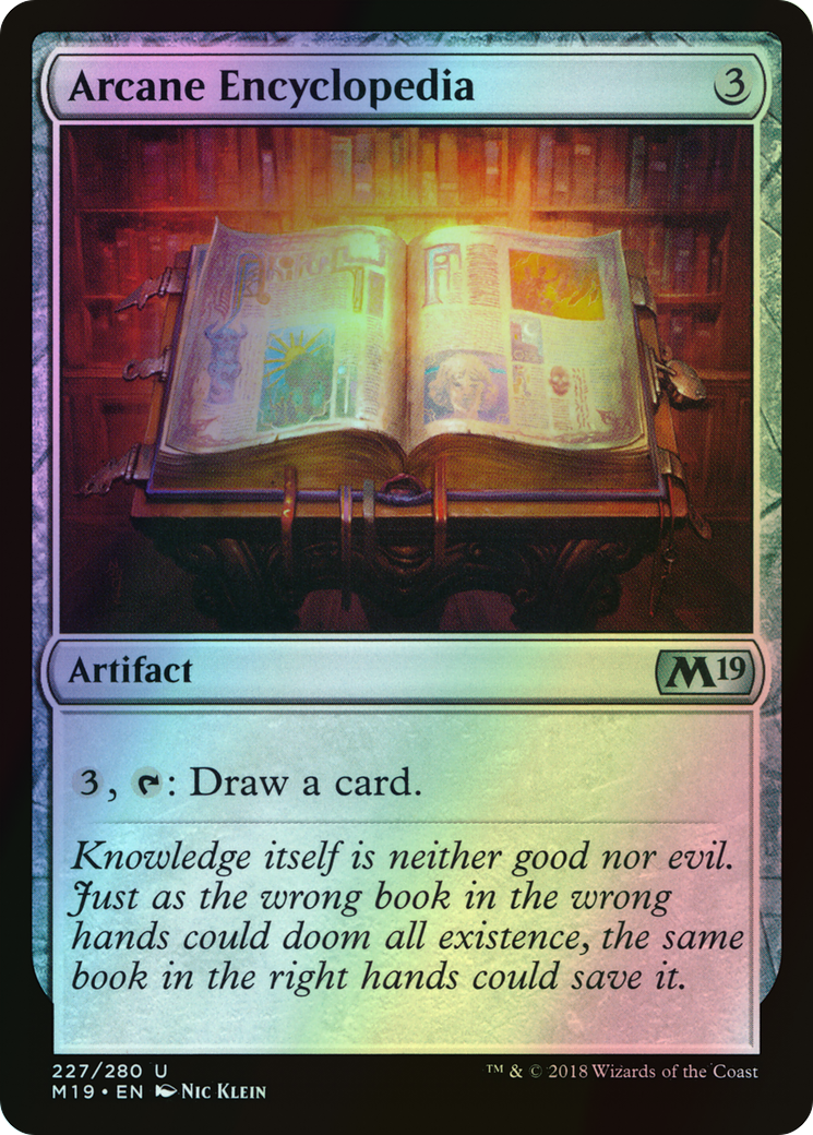 Arcane Encyclopedia (M19) #227 [EN/F]