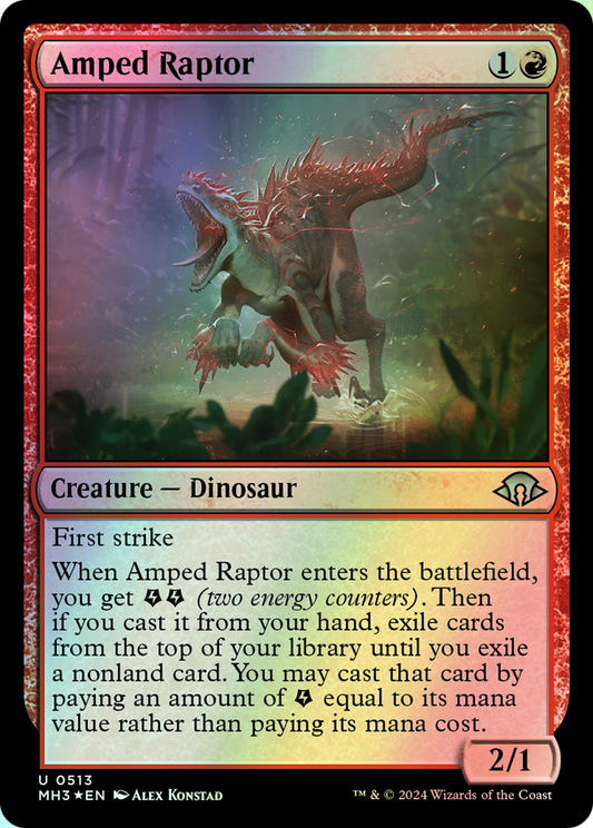 Amped Raptor - Ripple Foil (MH3) #513 [EN/F]
