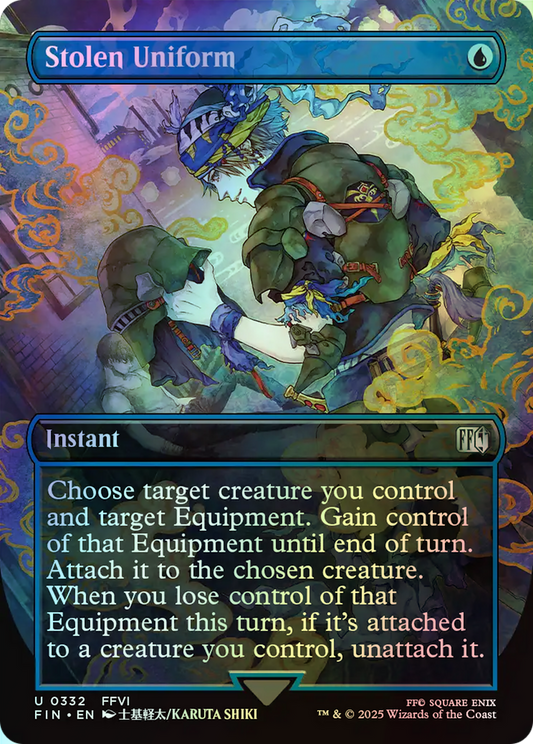 Stolen Uniform (FIN) #332 [EN/F] s/o