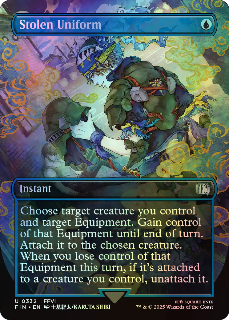 Stolen Uniform (FIN) #332 [EN/F] s/o