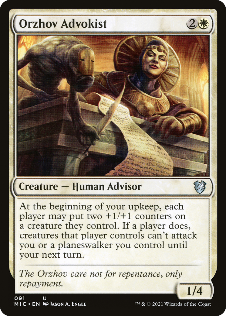 Orzhov Advokist (MIC) #91 [EN/N]