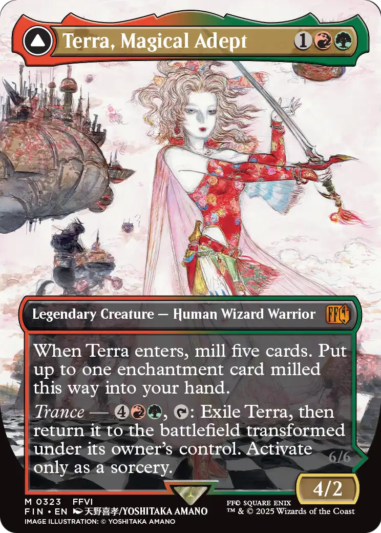 Terra, Magical Adept // Esper Terra (FIN) #323 [EN/N]