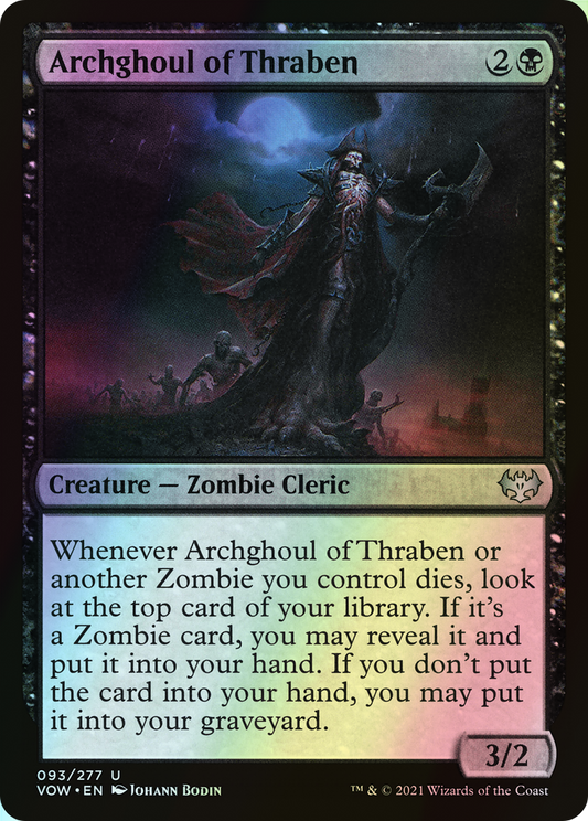 Archghoul of Thraben (VOW) #93 [EN/F] s/o