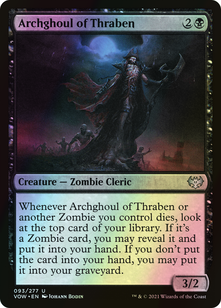 Archghoul of Thraben (VOW) #93 [EN/F] s/o