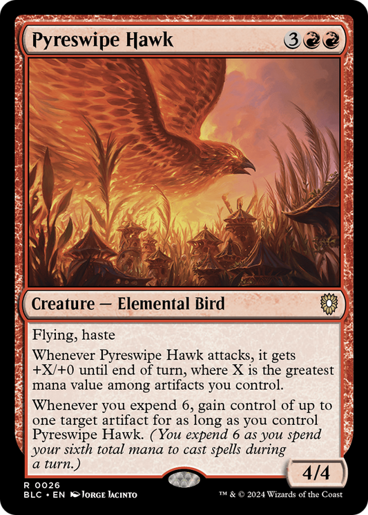 Pyreswipe Hawk (BLC) #26 [EN/N]