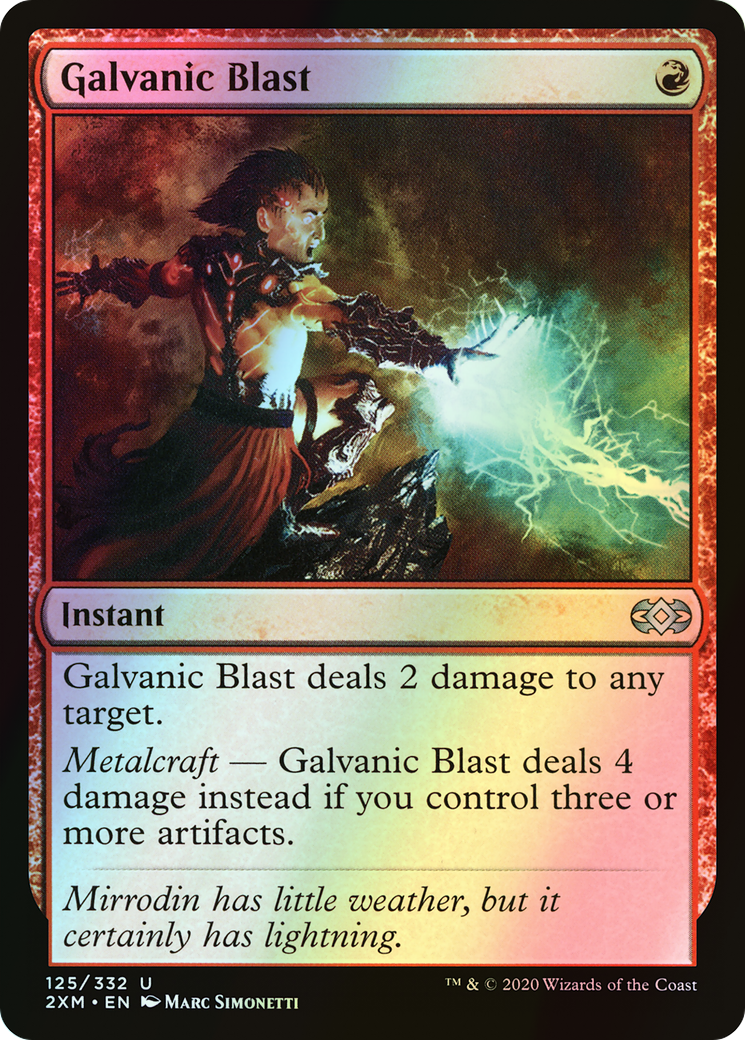 Galvanic Blast (2XM) #125 [EN/F]