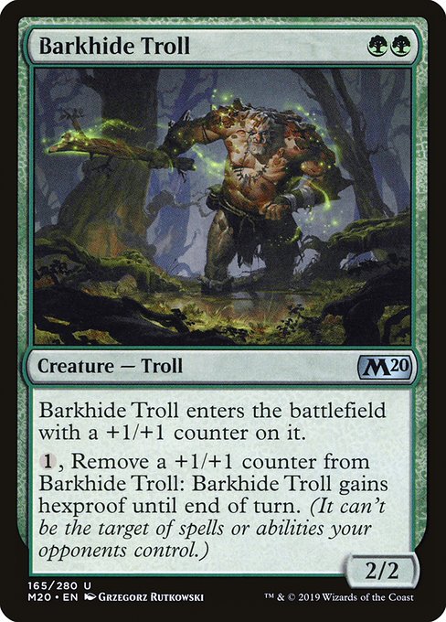 Barkhide Troll (M20) #165 [EN/N]