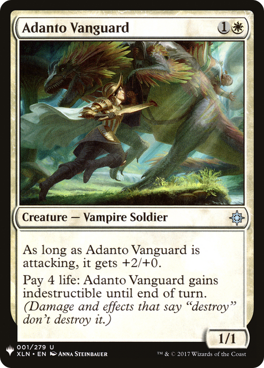 Adanto Vanguard (PLST) #XLN-1 [EN/N]