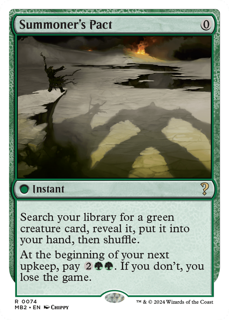 Summoner's Pact (MB2) #74 [EN/N] s/o