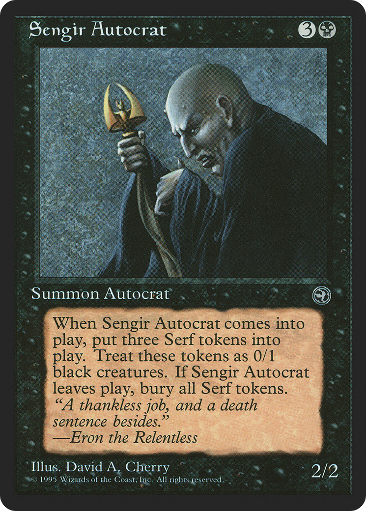 Sengir Autocrat (HML) #56 [EN/N] s/o
