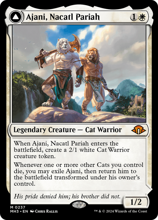 Ajani, Nacatl Pariah // Ajani, Nacatl Avenger (MH3) #237 [EN/N] s/o