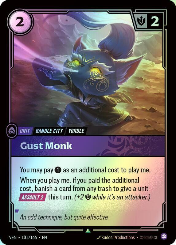 Gust Monk (VEN) #101 [EN/F]