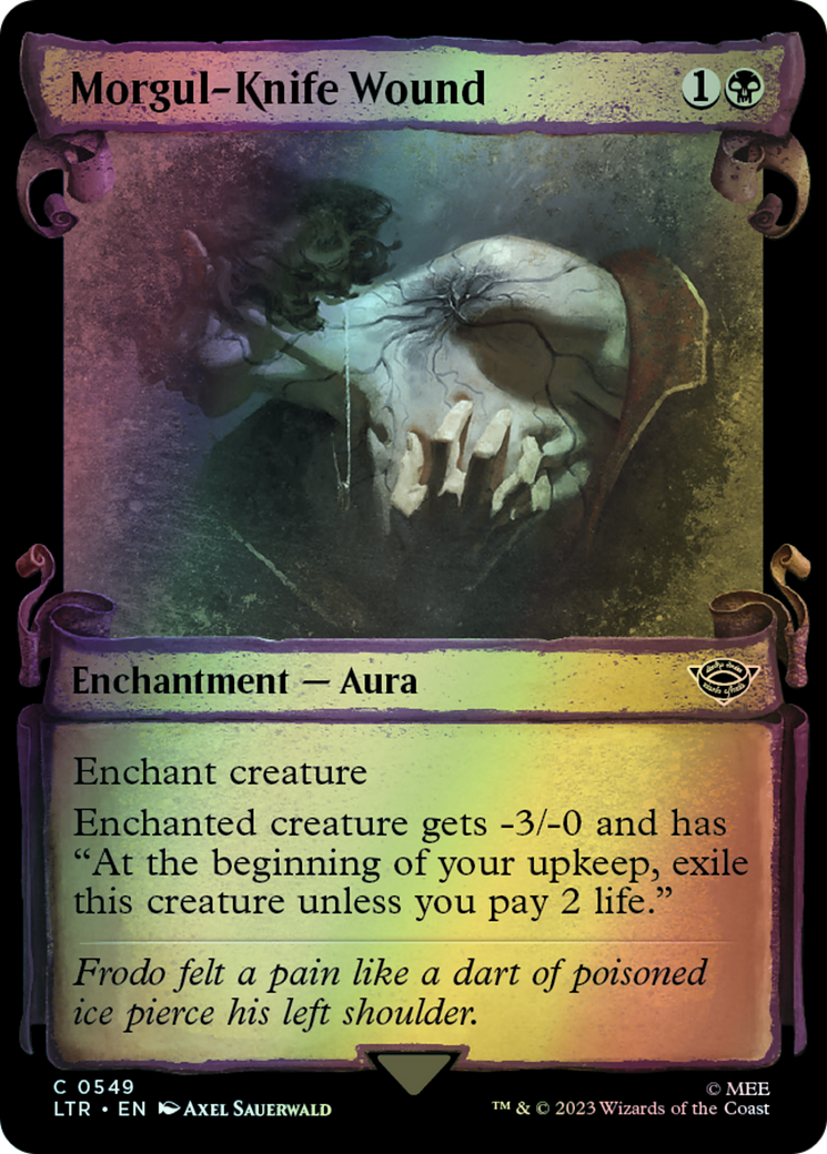 Morgul-Knife Wound - Silver Foil (LTR) #549 [EN/F]