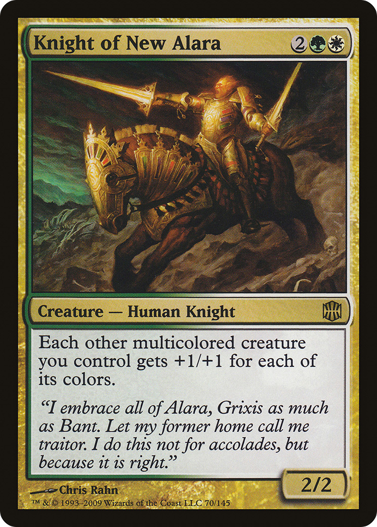 Knight of New Alara (ARB) #70 [EN/N] s/o