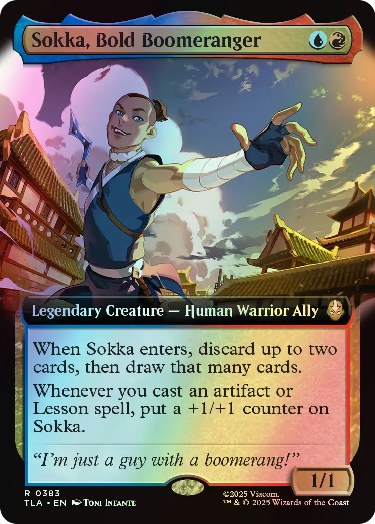Sokka, Bold Boomeranger (TLA) #383 [EN/F]