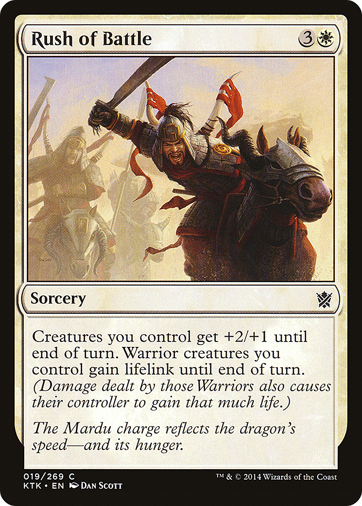 Rush of Battle (KTK) #19 [EN/N]