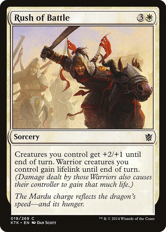 Rush of Battle (KTK) #19 [EN/N]