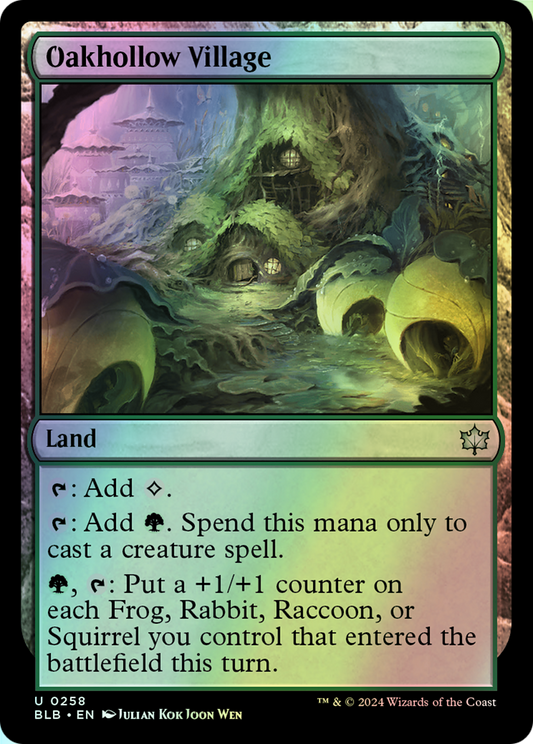Oakhollow Village (BLB) #258 [EN/F] s/o
