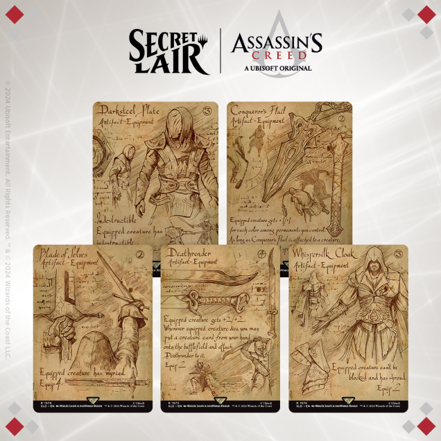 Secret Lair Drop: Assassin's Creed: Da Vinci's Designs - Non-Foil